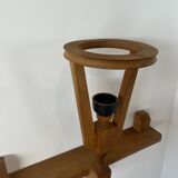 Guillerme et Chambron French Mid-Century Shelf Wall Lights