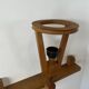 Étagère murale avec applique de Guillerme et Chambron
