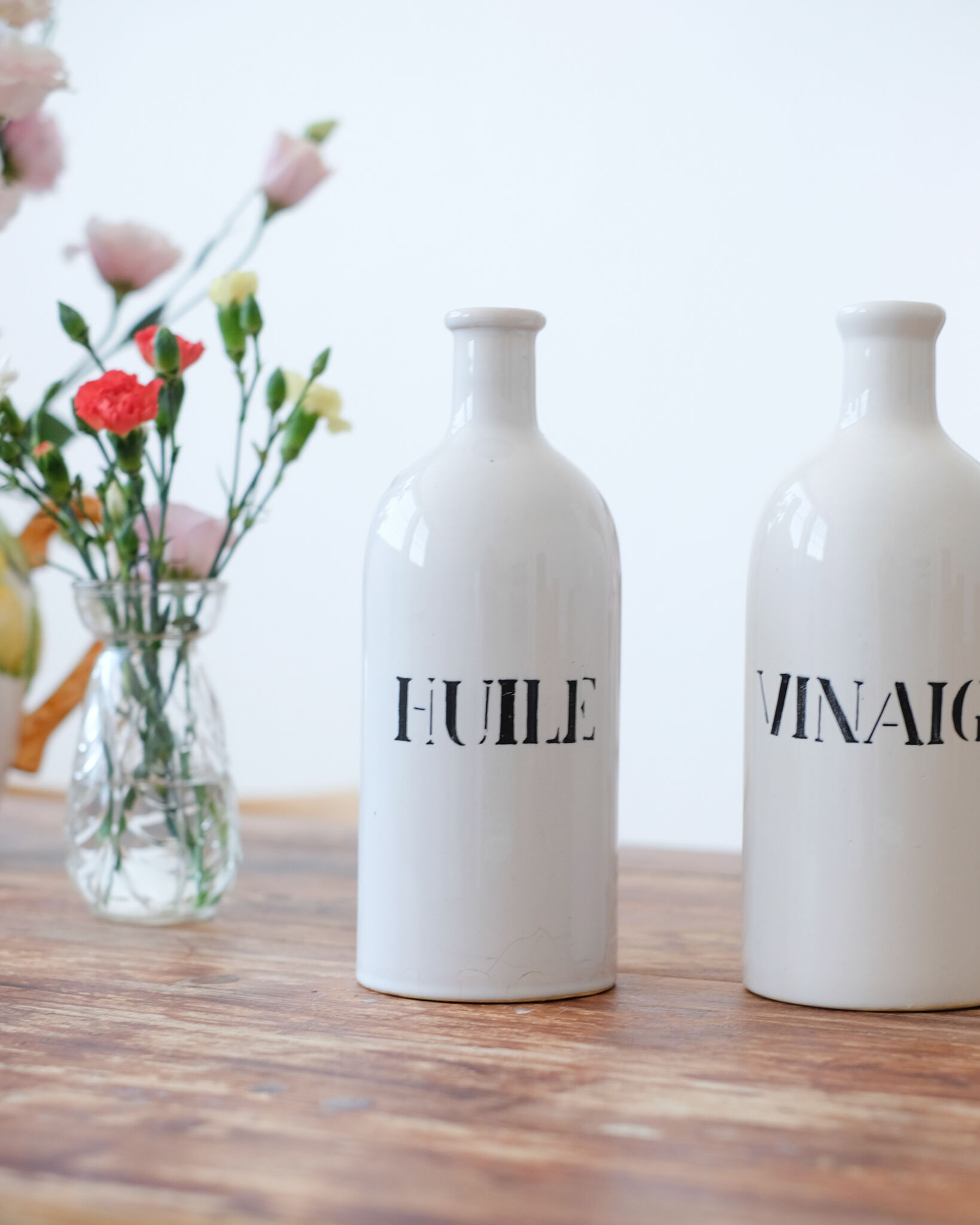 Charolles ceramic oil bottle