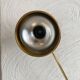 Desk lamp with an elm magnifying glass look from the 1980s.