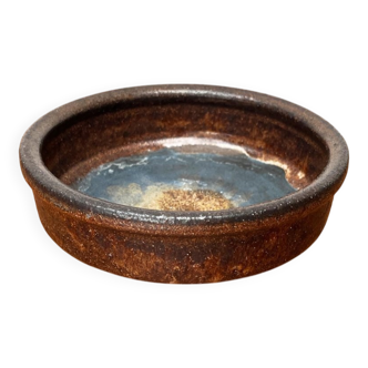 Mid-century German studio pottery bowl by Volker Ellwanger, 1960s.