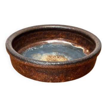 Bol de poterie d'atelier allemand du milieu du siècle par Volker Ellwanger, années 1960