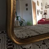 Mirror to the frame gilded to the original form 28 x 34cm
