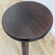 Tabouret tripode en bois