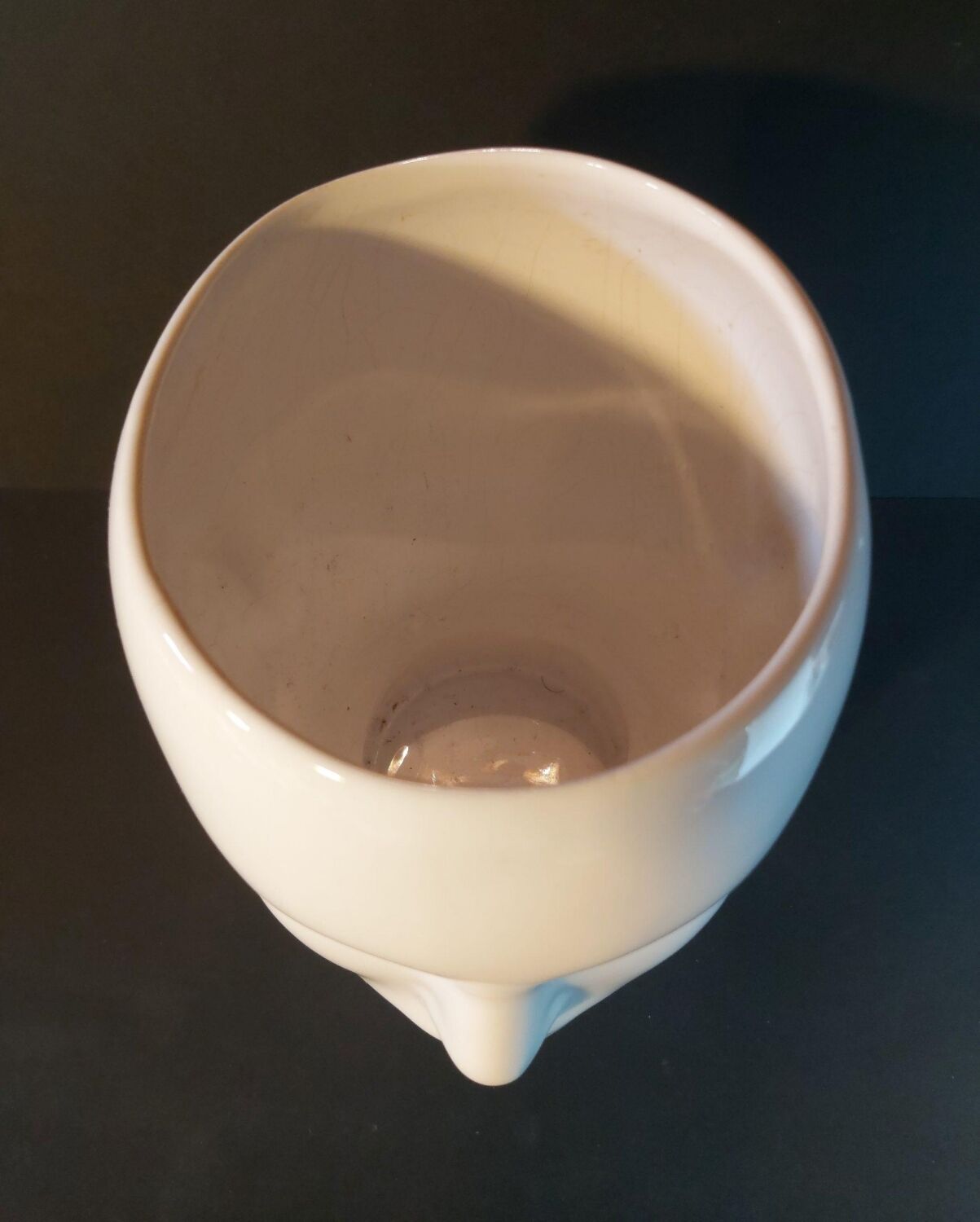 Vase cache-pot tête d'homme from the 70s