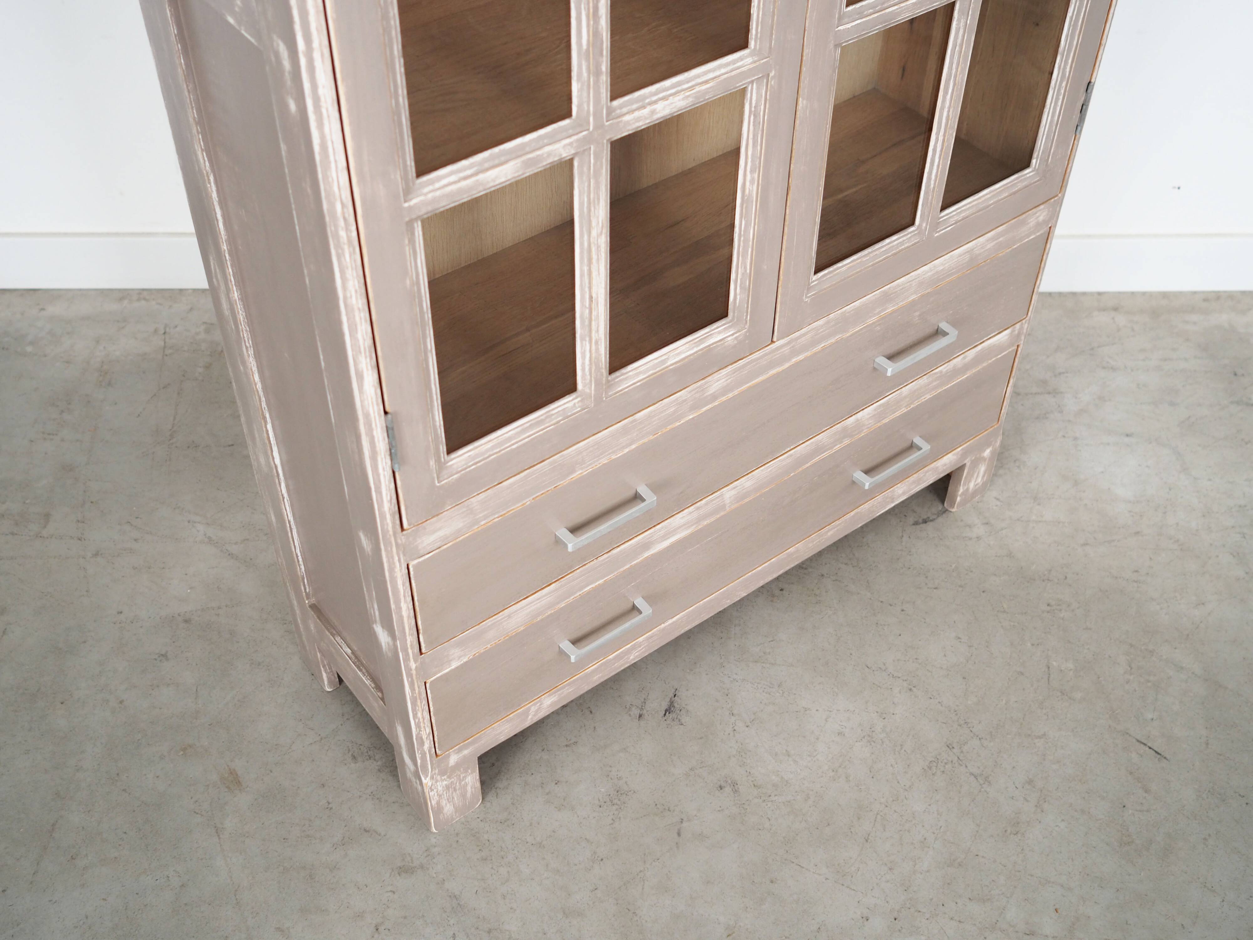 Oak showcase, Danish design, 1980s, production: Denmark