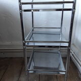 70s/80s chrome rolling table