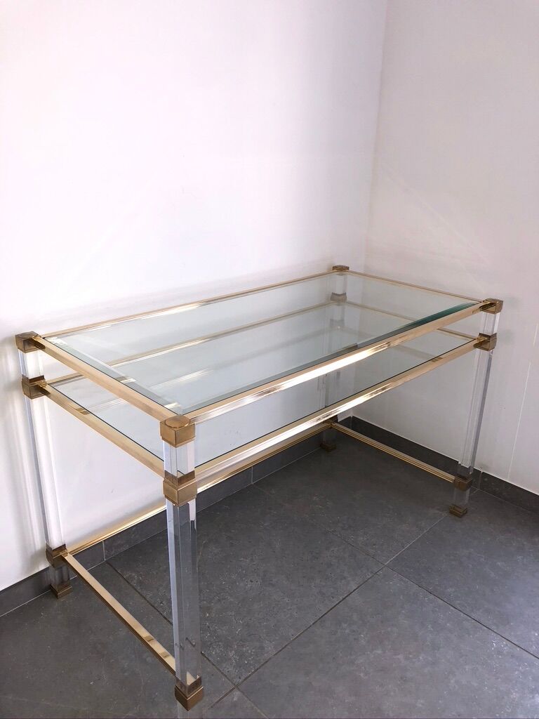 Glass office and altuglas Pierre Vandel