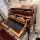 Small Napoleon III mahogany secretary desk, 19th century