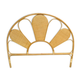 Headboard rattan shape petals