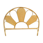 Headboard rattan shape petals