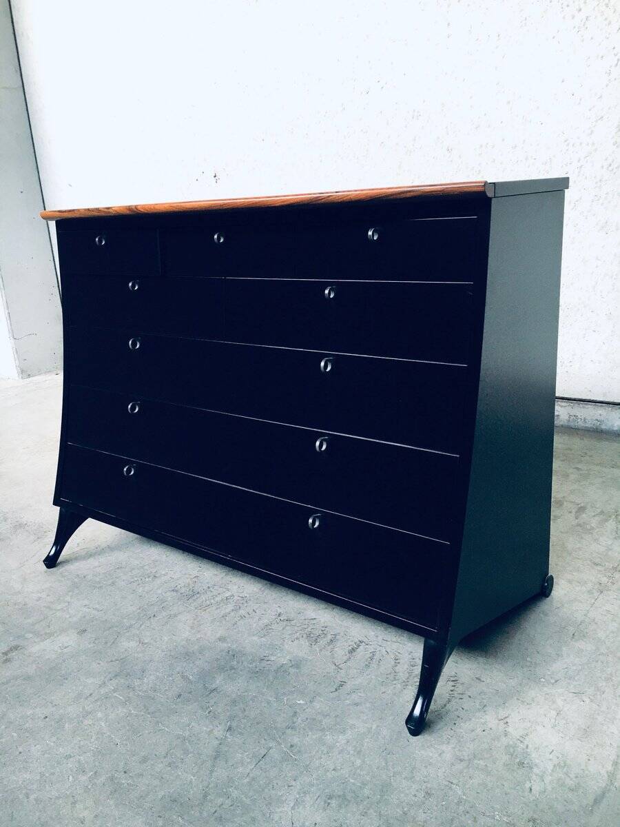 Postmodern Chest of Drawers by Umberto Asnago for Giorgetti, Italy, 1980s