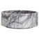 Cylindrical bowl in white/lilac marble