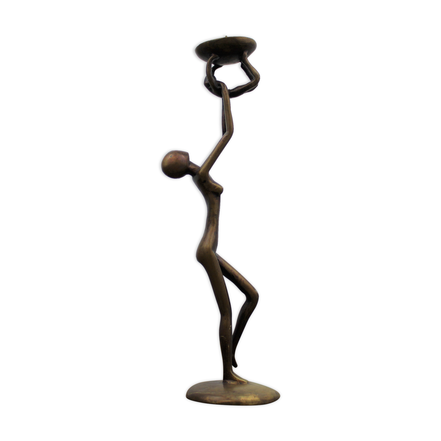 Chandelier female silhouette