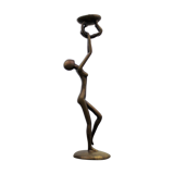 Chandelier female silhouette