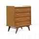 1960s compass feet dresser