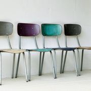 Chaises d'école, ensemble de 4