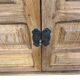 Vintage solid oak 'Depuydt' wardrobe
