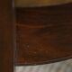 Table d'appoint ronde Art déco en hêtre et marbre, par un ébéniste danois, années 1940