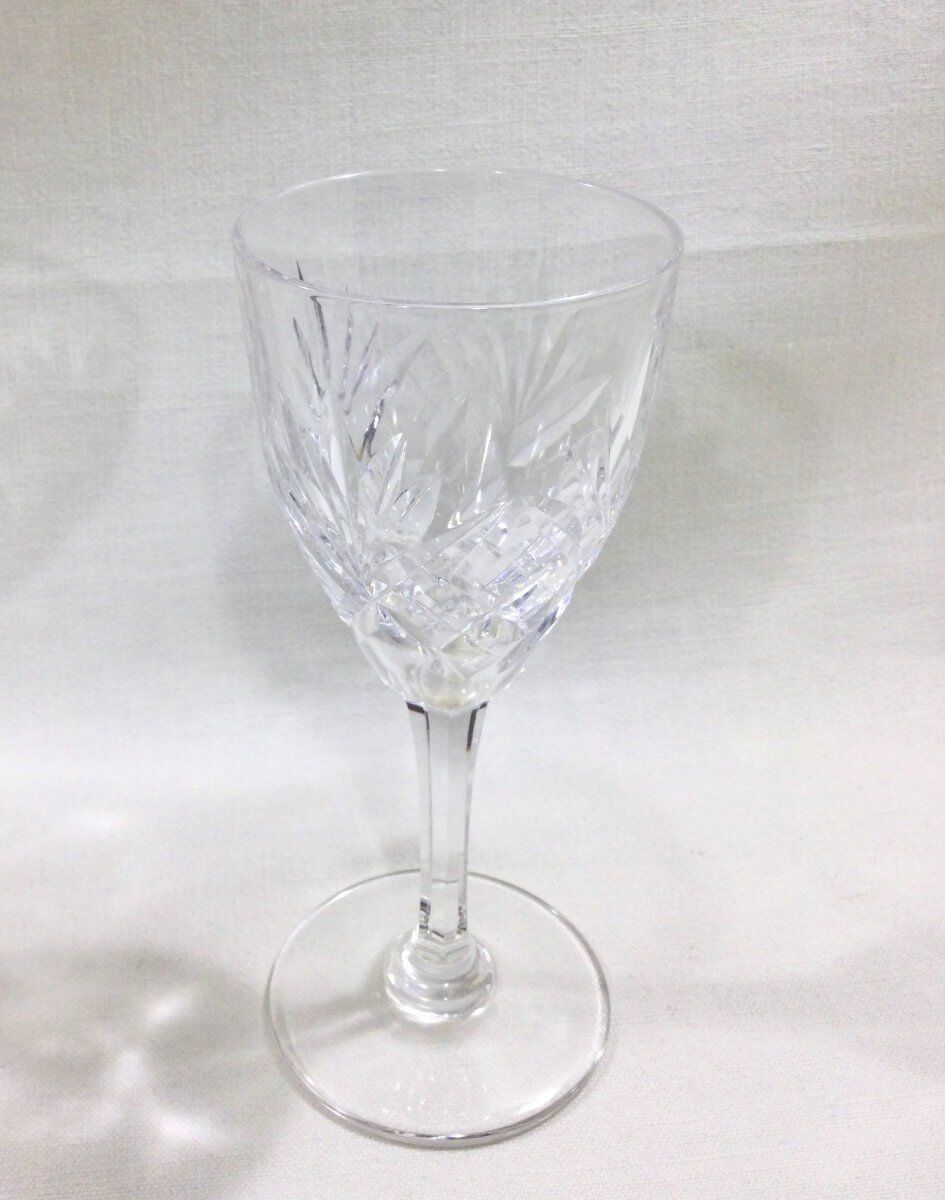 Set of 7 glasses of red wine Saint Louis model Chantilly