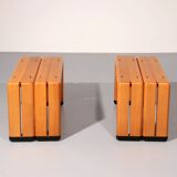 Bancs en hêtre italien des années 1960 – sièges intemporels du milieu du siècle