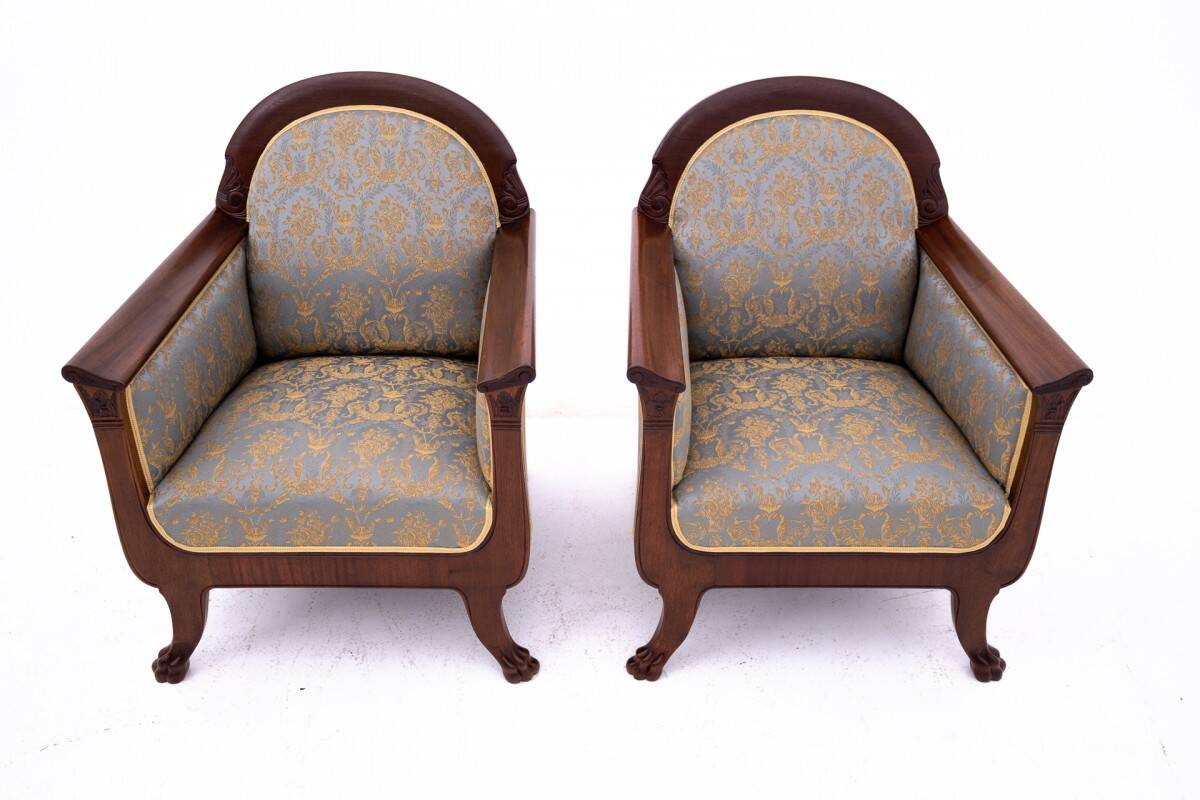 Ensemble de salon Biedermeier, Europe du Nord, vers 1880.