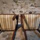 Pair of French Art Deco armchairs in beech, 1930s