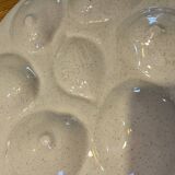 Set of 5 oyster plates Saint-Clément France no. 4589 – Earthenware