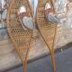 old pair of snowshoe