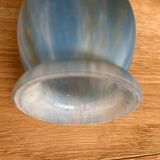Vase pâte de verre marmoréen