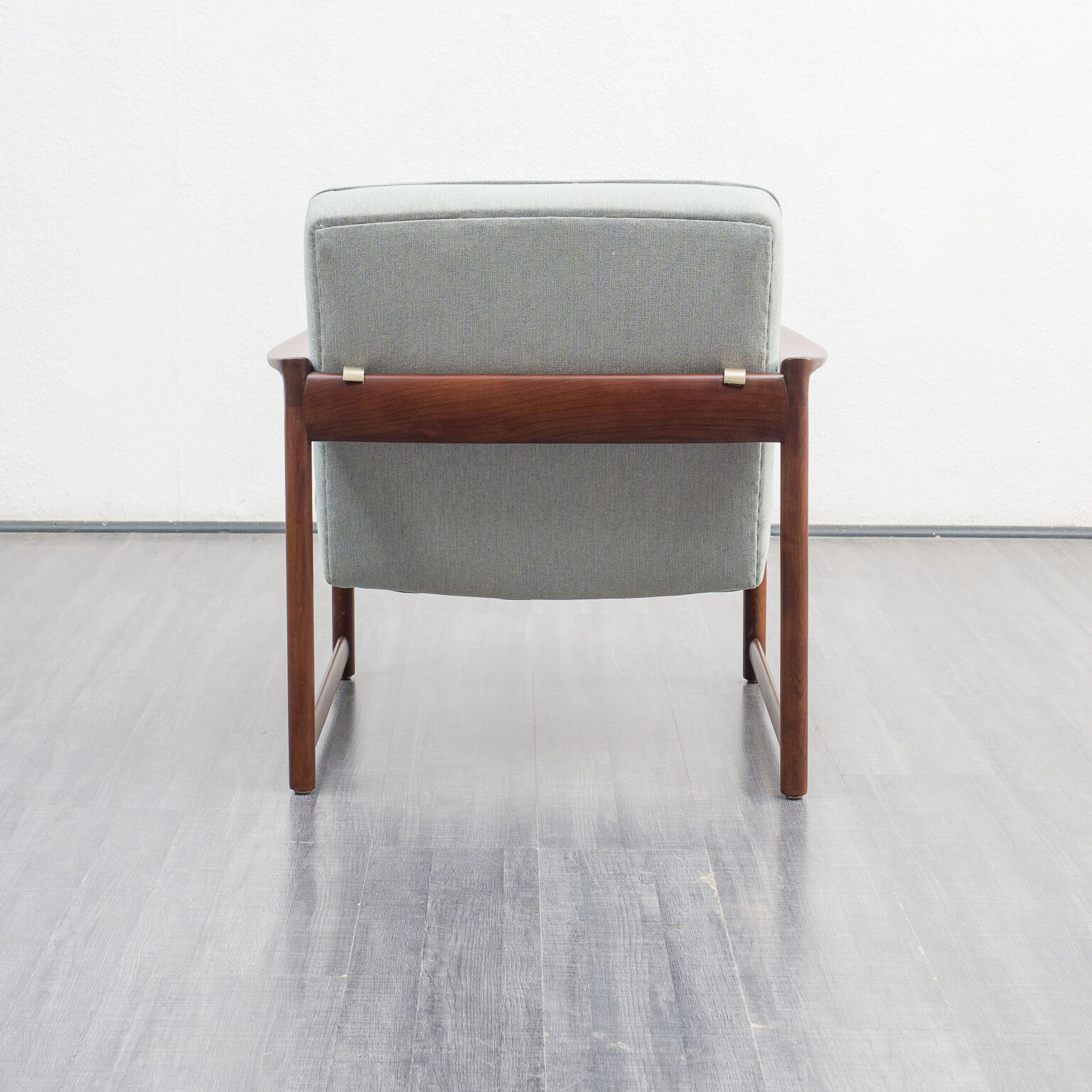 Pair of vintage armchair, cherry, restored