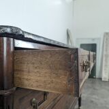 Louis XVI period commode in mahogany