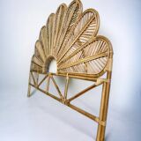 Handmade wicker headboard