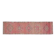 Pink Turkish Vintage Handmade Woven Wool Oushak Runner Rug 78x330