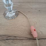 Pied de lampe boule de verre