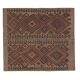 Vintage Turkish kilim, handwoven, 175x203 cm.