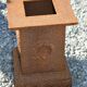Cast iron base for medics or statue
