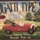 Wooden relief panel "Bugatti type 35" from country corner
