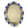 Hand-Carved Venetian Oval Mirror by Simoeng