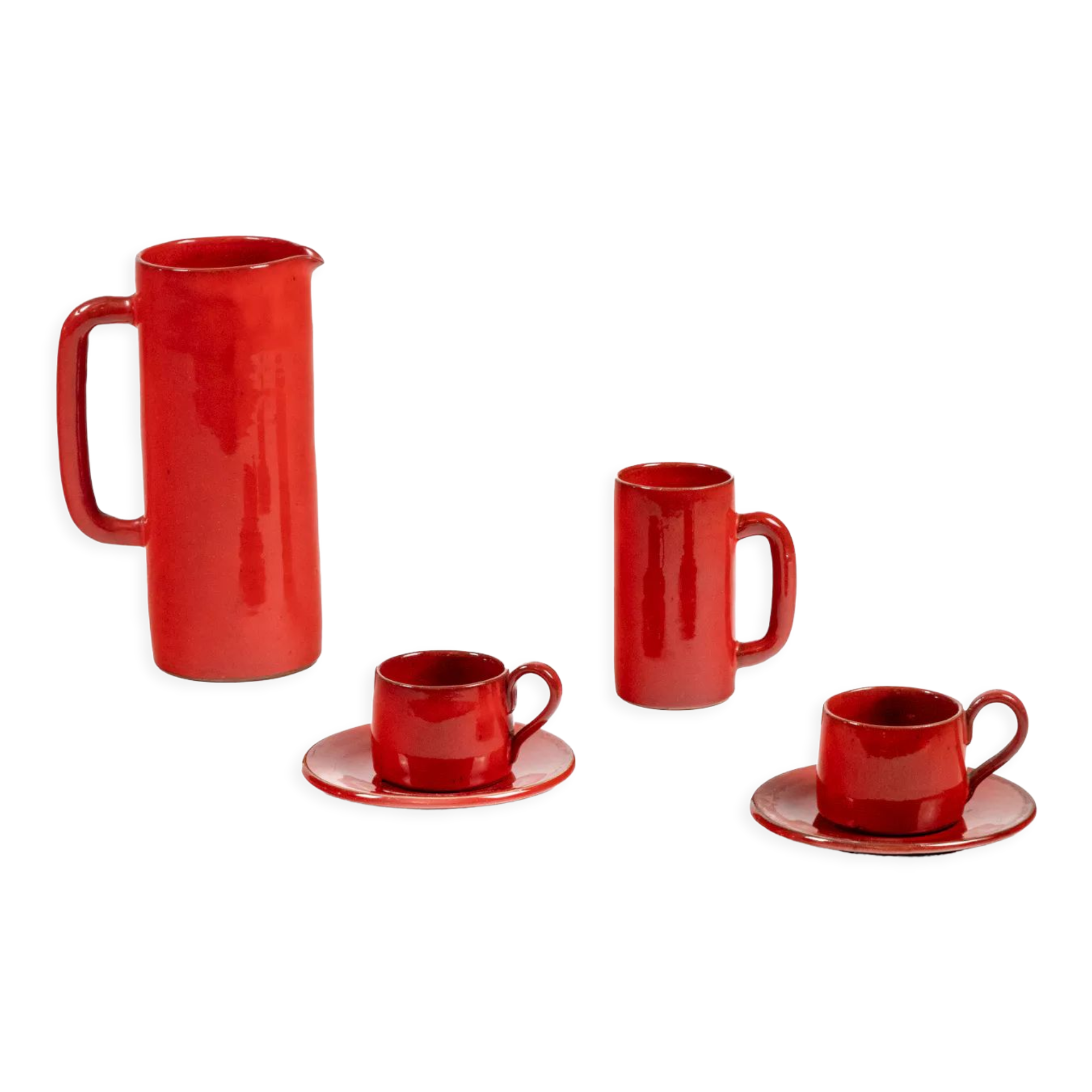 Vallauris coffee service, 1970s