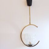 Arlus half-moon pendant light