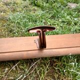 Antique wall coat rack