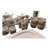 Pond patterned dish set