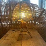 Rattan lamp