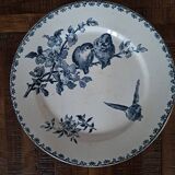 Sarreguemines Flat Plates Favorite Blue Model