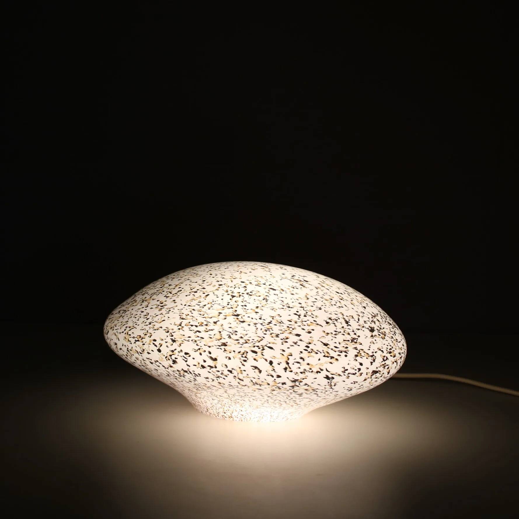 1990s Murano glass table lamp from Italy