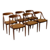 Ensemble de 6 chaises Modèle 16 de Johannes Andersen