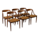 Johannes Andersen Model 16, set of 6 (re-upholstery included)