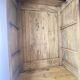 Provincial bonnetière made of solid wood, renovated antique.