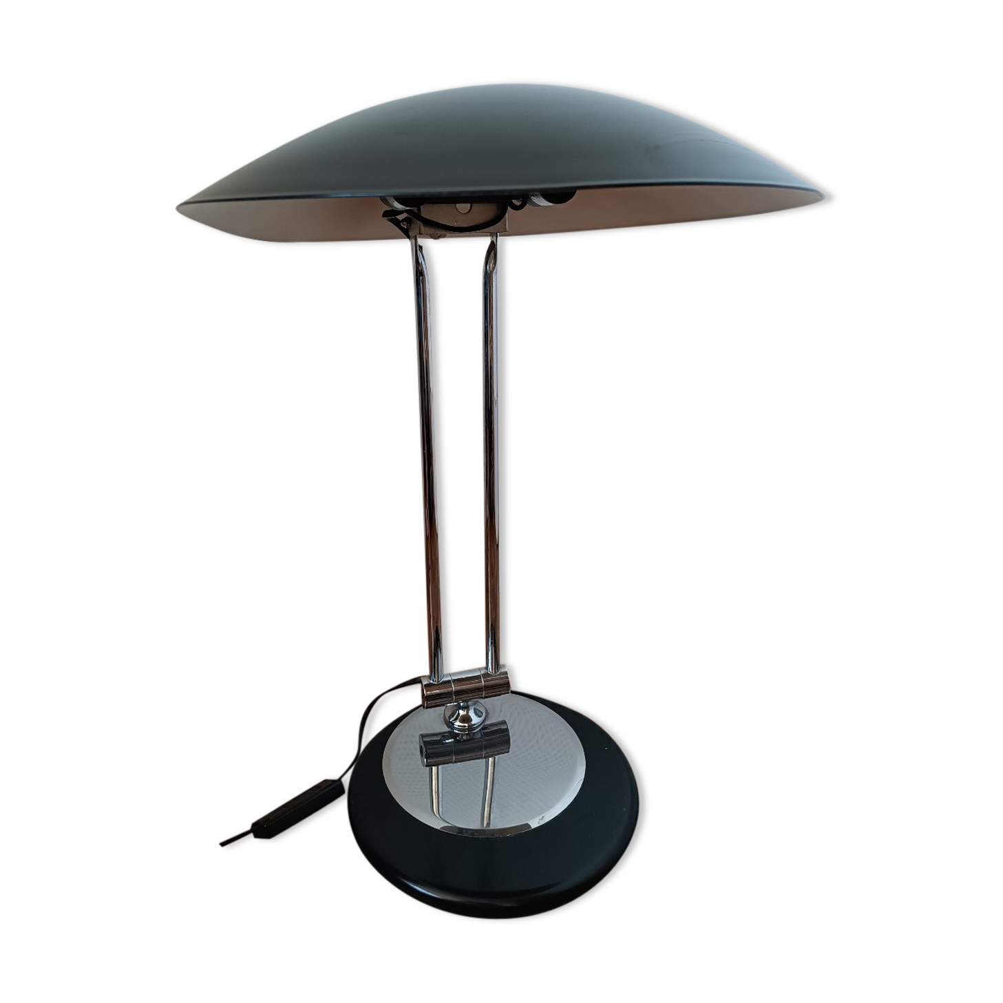 Mushroom swivel desk lamp, Aluminor , vintage 70s